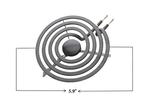 Kitchen Basics 101 4 Pack Mp22Ya Electric Range Burner Surface Element Replacement For Whirlpool Kitchenaid Maytag Includes 2 8-Inch Mp21Ya & 2 6-Inch Mp15Ya 540331014,484783, Ts5W8221,Y04000033 #TOP2
