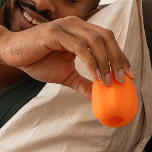 Image of Hello Cake Pocket Stroker, Travel-Sized Sex Toy for Men and Couples, Handheld Male Stroker - Soft, Squishy Exterior with Ribbed Interior, Easy to Clean & Use, Waterproof