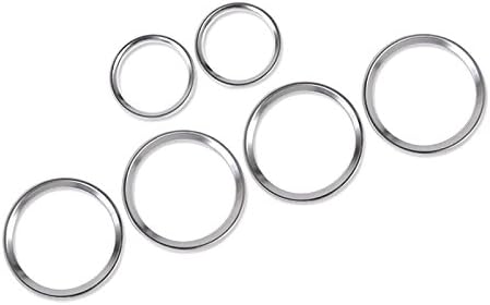 ITrims for Land Rover Discovery Sport 2015 2016 2017 2018 Matt Interior Accessories Car Door Speaker Sound & Door Stereo Speaker Cover Trim 6PCS