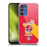 Head Case Designs sous Licence Officielle NFL Casque des Chiefs De Kansas City Vainqueur du Super Bowl LVIII 2024 Coque Dure pour l'arrière Compatible avec Samsung Galaxy A15