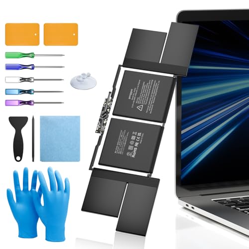 A1990 MacBook Proバッテリー 【PSE認証済み】 置換 MacBook Pro 15インチA1990 (2018年半ば、2019年) 交換 バッテリー A1953 EMC 3215 3359のサムネイル