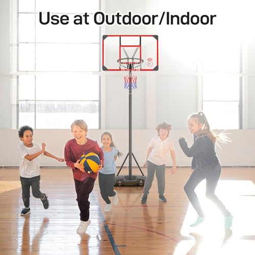 Yohood LX-908 Kids Basketball Hoop Outdoor 4.82-8.53Ft Adjustable thumb #6