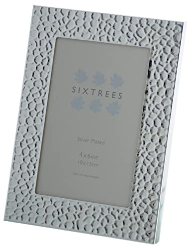 Sixtrees 6-345-46 Williams Embossed Silver Plated 6x4 inch Photo Frame. Complete with microfibre polishing cloth - Image 3