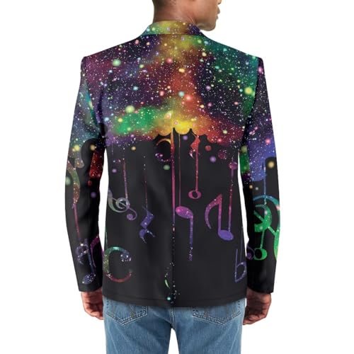 TOADDITDO Mens Casual Suit Blazer Jackets One Button Regular Fit Sport Coat with 2 Pockets2