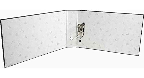 EXACOMPTA 5 raccoglitori a leva in cartone grigio A3 all'italiana posteriore 70 mm
