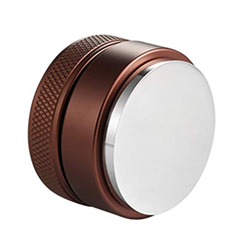 Distributeur de café 58mm plat marron en acier inoxydable - 2