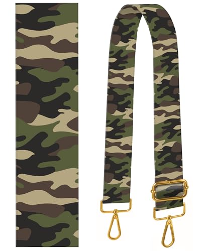 Image of Purse Strap Replacement Crossbody 2 inch Wide Shoulder Strap, Cute Handbag Strap Bag Strap Replacement Belts Adjustable