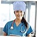 CATIEBYE Adjustable Unisex Medical Caps Breathable Scrub Hats for Hospital and Food Industry Hair Caps for Men and Women Comfortable Fit for Long Shifts