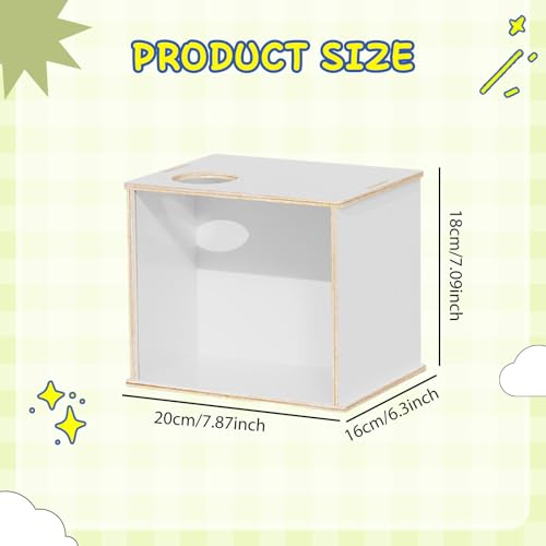 Boîte à sable cachette de cage hamster en bois écologique M