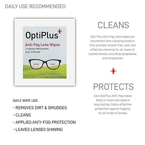 Optiplus SCOBUTY Anti Fog Pre-Moistened Cleaning Wipes thumb #3
