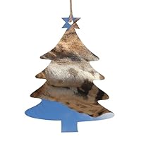 Decorazione natalizia a forma di giraffa dipinta a mano: decorazione natalizia personalizzata - Italia