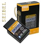 Seibel OBD2 KFZ Auto Bluetooth Diagnosegerät Android Handy PC Adapter Codeleser Fehlercode Lesegerät
