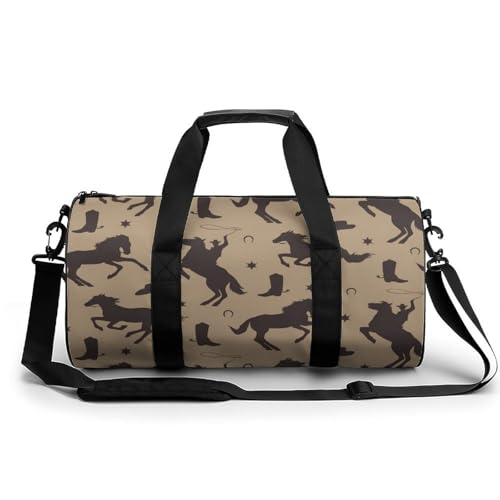 Sac de voyage Ombre de Cheval pour le sport et le week-end | 45x23x23cm