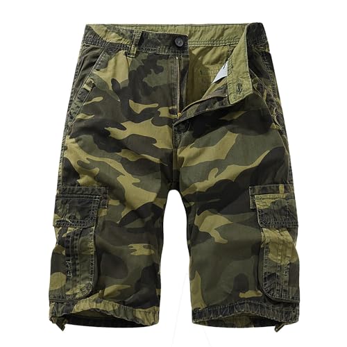 Pantalon de travail homme uni avec cordon et poches cargo