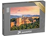 Klassisches Qualitäts-Puzzle in edler Anthrazit-Schachtel mit Puzzlemotiv als Vorlage