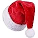 Cappello di Natale,Cappello di Babbo,Cappello Babbo Natale Natale Cappello di Peluche per Adulti e Bambini