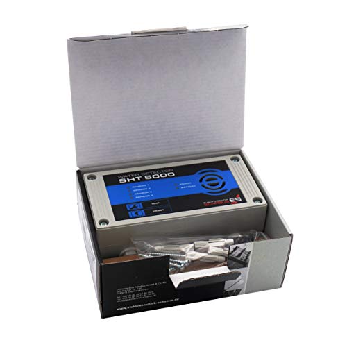 Wassermelder Schabus SHT 5000 230 V, 4 Eingänge, 9V-Batterieüberbrückung bei kurzen Stromaufall, Anschluss an BUS-System (EIB), Anschluss an externe Geräte