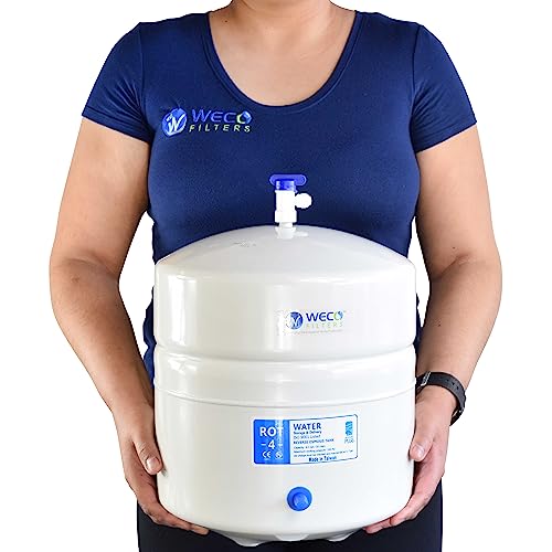 Image of Pressurized RO Water Storage Tank - Total Capacity 4.5 Gal & appx. 2.8 Gal Usable Capacity (ROT-4-W)