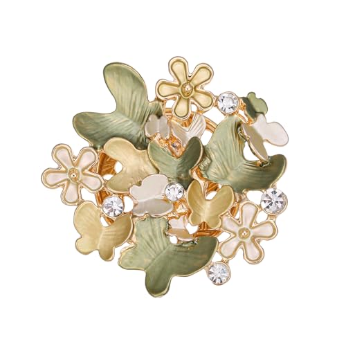 Broche fleur en strass Br000018, le cadeau de mariage idéal