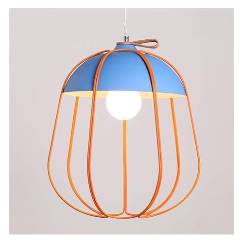 Lustre simple en fer forgé E27 suspension pour luminaire de chambre et salle de restaurant
