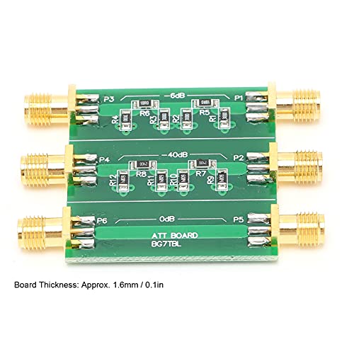Placa Atenuadora, PCB Dupla Face Suave e Leve de 1,6 Mm para Módulo Atenuador da Série NWT, 6dB, Imp