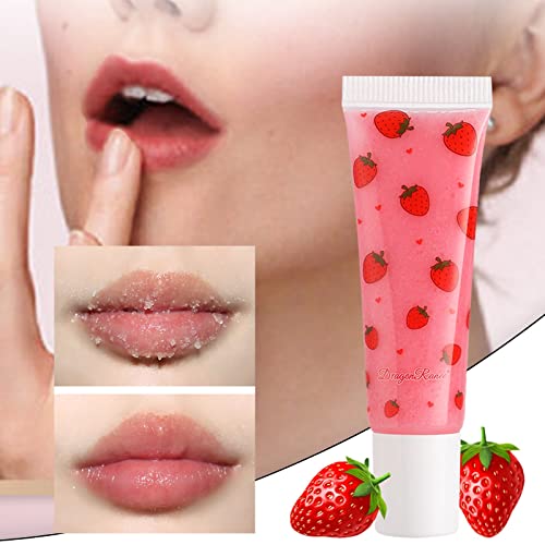 Avocado/Pineapple/Peach Lip Scrub Natural Fruit Exfoliating Moisturizing Nourishing Lip Care Products #TOP6