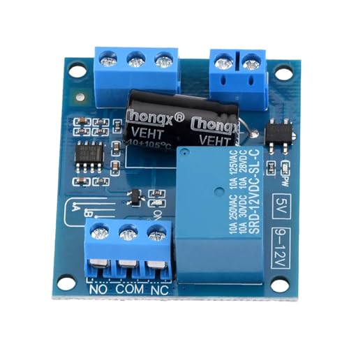 Placa de relé NE555 DC 12V para control automático de bomba de motor