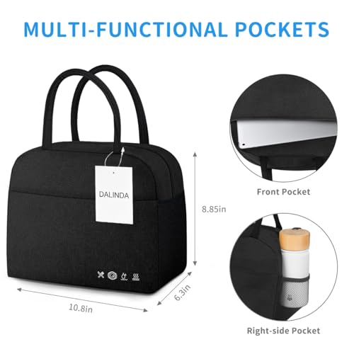 Dalinda LUNCH BAG Box For Women Men Reusable Insulated Lunch Tote Bag thumb #4