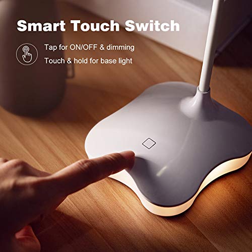 Lampe de bureau nomade LED tactile avec batterie et variateur - 3