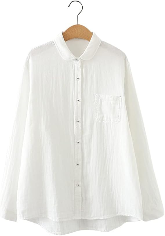 Amazon シャツ 春夏秋 ガーゼ ブラウス レディース シャツ 無地 コットン 綿100 柔らか ガーゼシャツ 通気性 シンプル 折り襟 ボタン留め 2層ガーゼ ポケット付き 30代 40代 50代 通勤 通学 Tシャツ Tシャツ カットソー 通販 Amazon シャツ 春夏秋 ガーゼ ブラウス レディース シャツ 無地 コットン 綿100 柔らか ガーゼシャツ 通気性 シンプル 折り襟 ボタン留め 2層ガーゼ ポケット付き 30代 40代 50代 通勤 通学 Tシャツ Tシャツ カットソー 通販