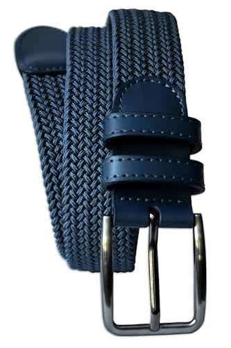 Men's Women's Italian Stretch Woven Belt3