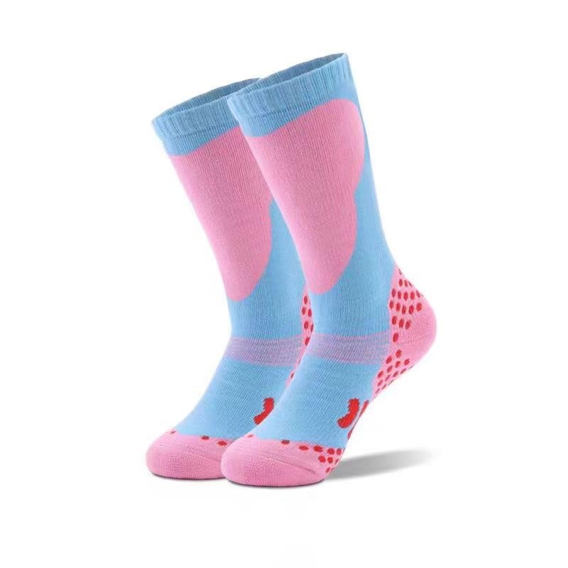 Chaussettes thermiques de qualité supérieure en coton avec rembourrage genou