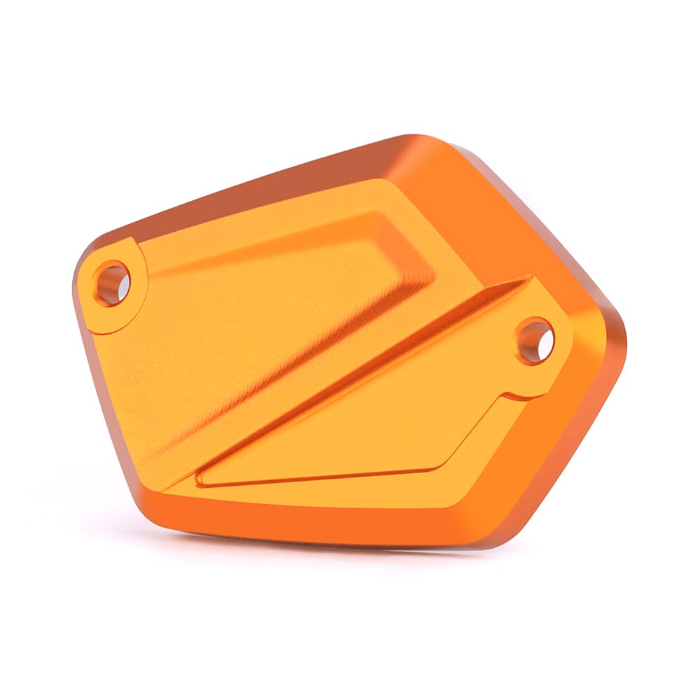 Modeer Compatibile con DUKE 125 2024 | DUKE 390 2024 serbatoio liquido freno CNC cilindro tappo serbatoio freno principale 125 duke 390 accessori (arancione)
