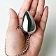 Qhysin 50cm Extra lang Kette Metall Analkugeln Analkette Analperlen Analplug Anus Dilator Prostata Massager Groß Ei Buttplug Vagina Masturbation Anal Ball Dildo Sexspielzeug für Männer Frauen（40mm L）