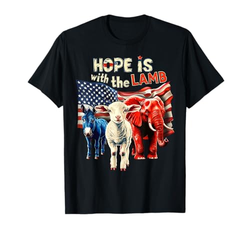 Hope Is with the Lamb Christian Vote Jesus Election 2024