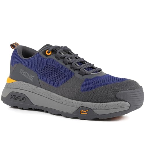 Regatta Men's Modern Fire & Safety Shoe, Blue Grey, 11