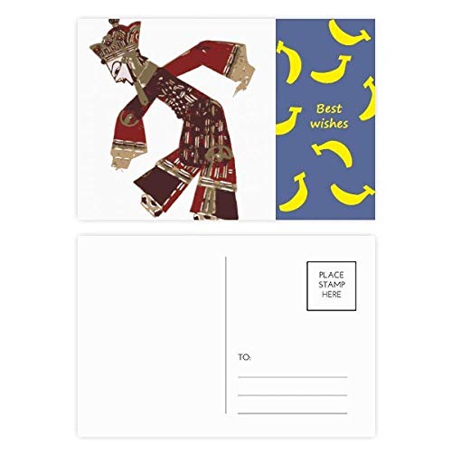 Jeu de cartes postales Shadow Play de culture chinoise par DIYthinker - 20 cartes multicolores