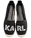 KARL LAGERFELD Paris Women's Shoes Women's Shoe, Black, 9