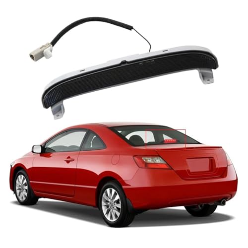 Troisième feu stop LED fumé pour Civic Coupé 2006-2011 feu de freinage haut - 4