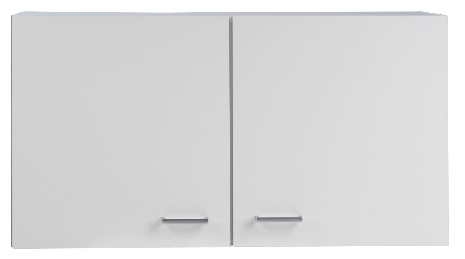 Nicht Zutreffend Küchenschrank - Eiche Sonoma - Weiß - 2 Türen - B 100 x H 54 x T 35 cm - Hängeschrank Oberschrank
