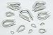 Type 304 Stainless Steel Wire Rope Thimbles (Wire Rope Diameter 3/4