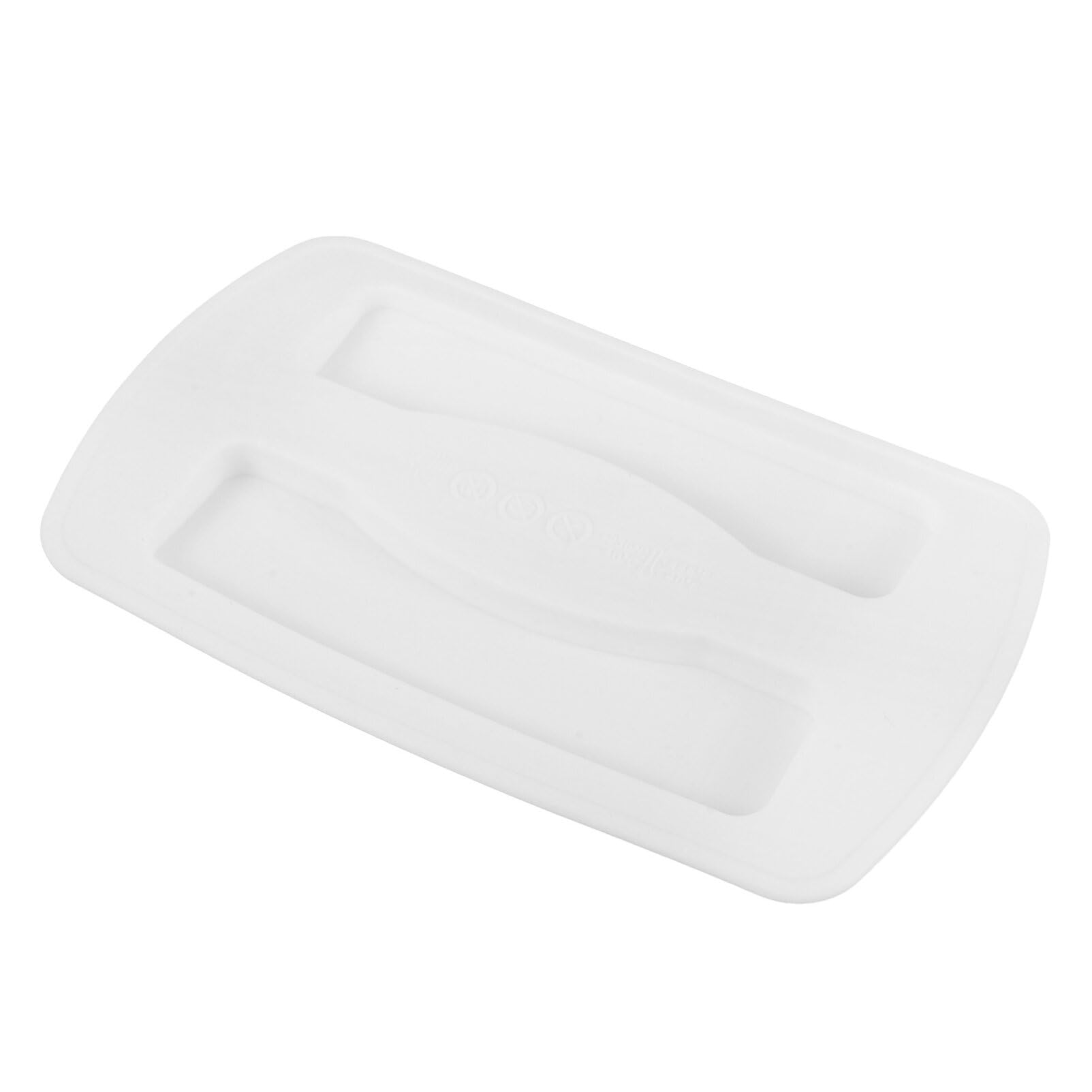 Luxshiny Silicone Toaster Cover Dust-Proof Toaster Protective Lid Bread Maker Cover for Kitchen Appliance Smooth Surface Easy to Clean 6.89 X 4.33 X 0.39 in