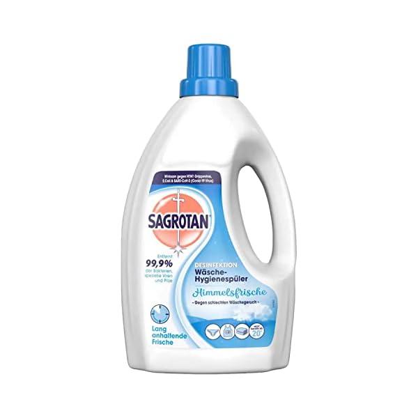 Sagrotan Wäsche-Hygienespüler Frisch, Waschmittel-Zusatz, 1er Pack (1 x 1,5 Liter)