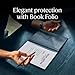 reMarkable Essentials Bundle - Leather Folio | reMarkable 2 Paper Tablet | Black and White 10.3'' Writing Tablet, Marker Plus Pen with Built-in Eraser and Book Folio Case in Black Premium Leather