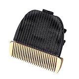 Outanaya プロフェッショナル用歯セラミックカッターヘッド ヘアクリッパー トリマー対応 耐久性と再利用可能 黒デザイン 電動みそり適用