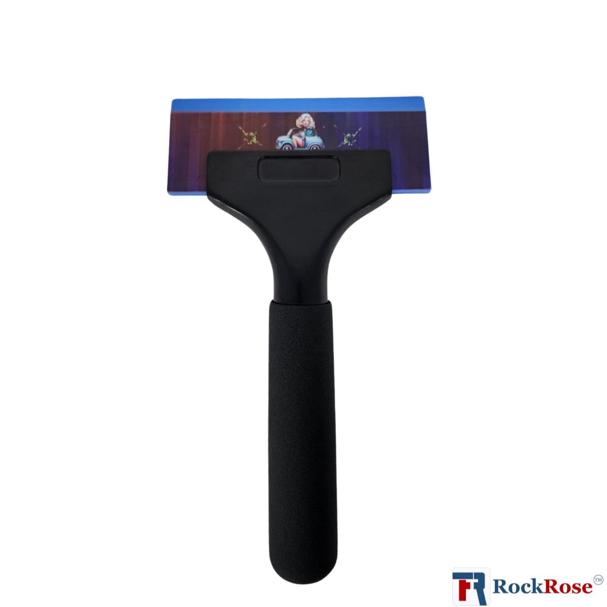 RockRose Blonde Crush Blue Bevel Blade Replacement Squeegee - 5