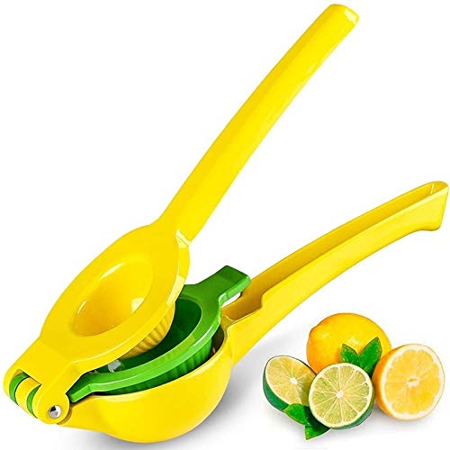 New Design Manual Double Bowl Aluminum Alloy Lemon Lime Squeezer Orange Citrus, Metal Lemon Squeezer - Fruit Juicer, Juicers In Kitchen, Citrus Juicer, Metal Squeezer, Juice Press