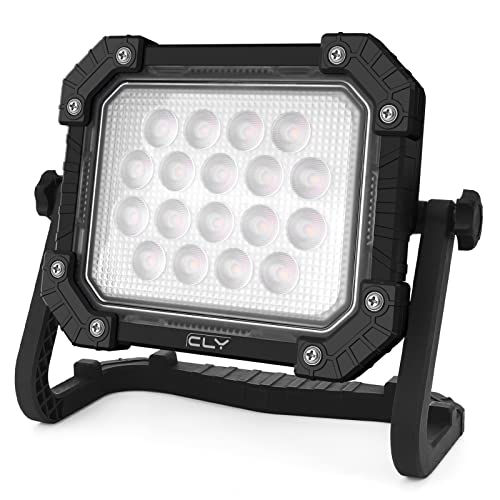CLY LED 作業灯 投光器 ランタン 充電式 昼光色 自然色 電球色 SOS点灯...