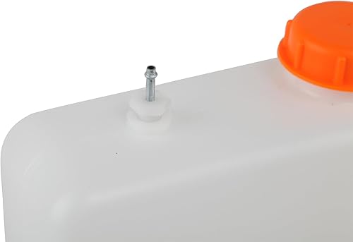 Miniatura 3 de Tanque de combustible de plástico Calentador diesel Tanque de combustible Caja de aceite Contenedor de tanque de agua (7L-1.85Gallon-UpperHole)