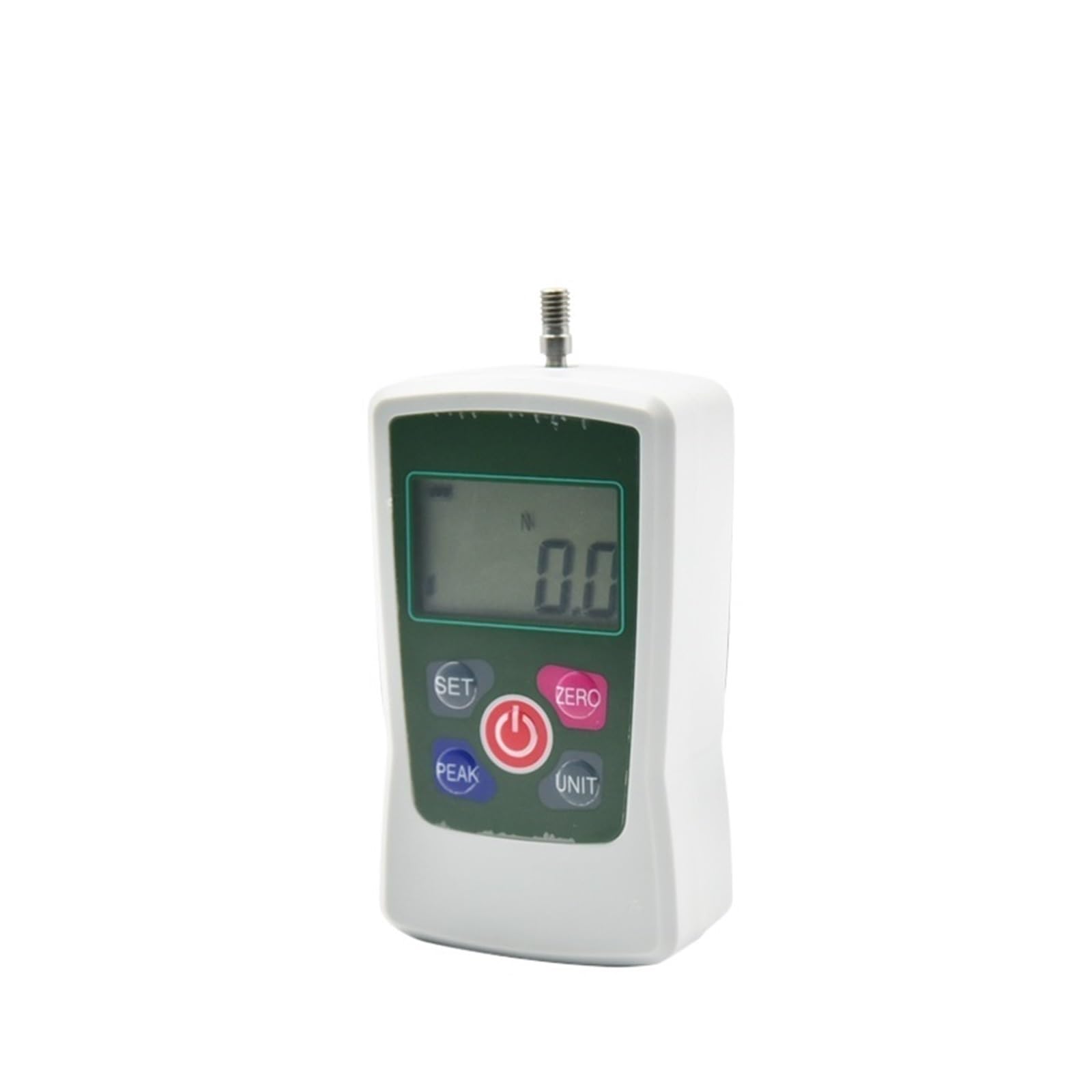 Medidor de fuerza digital Medidor de fuerza de gatillo, dinamómetro de pistola profesional de cuatro unidades con pantalla LCD grande for mecánica de enseñanza escolar(AMF-50)